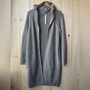 The Group Babaton Merino Wool Yak Blend Open Front Cardigan Sweater Womens Small